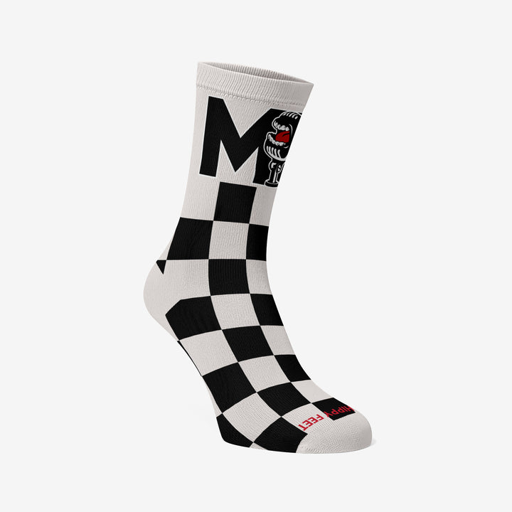 Mad Mic Socks (White)
