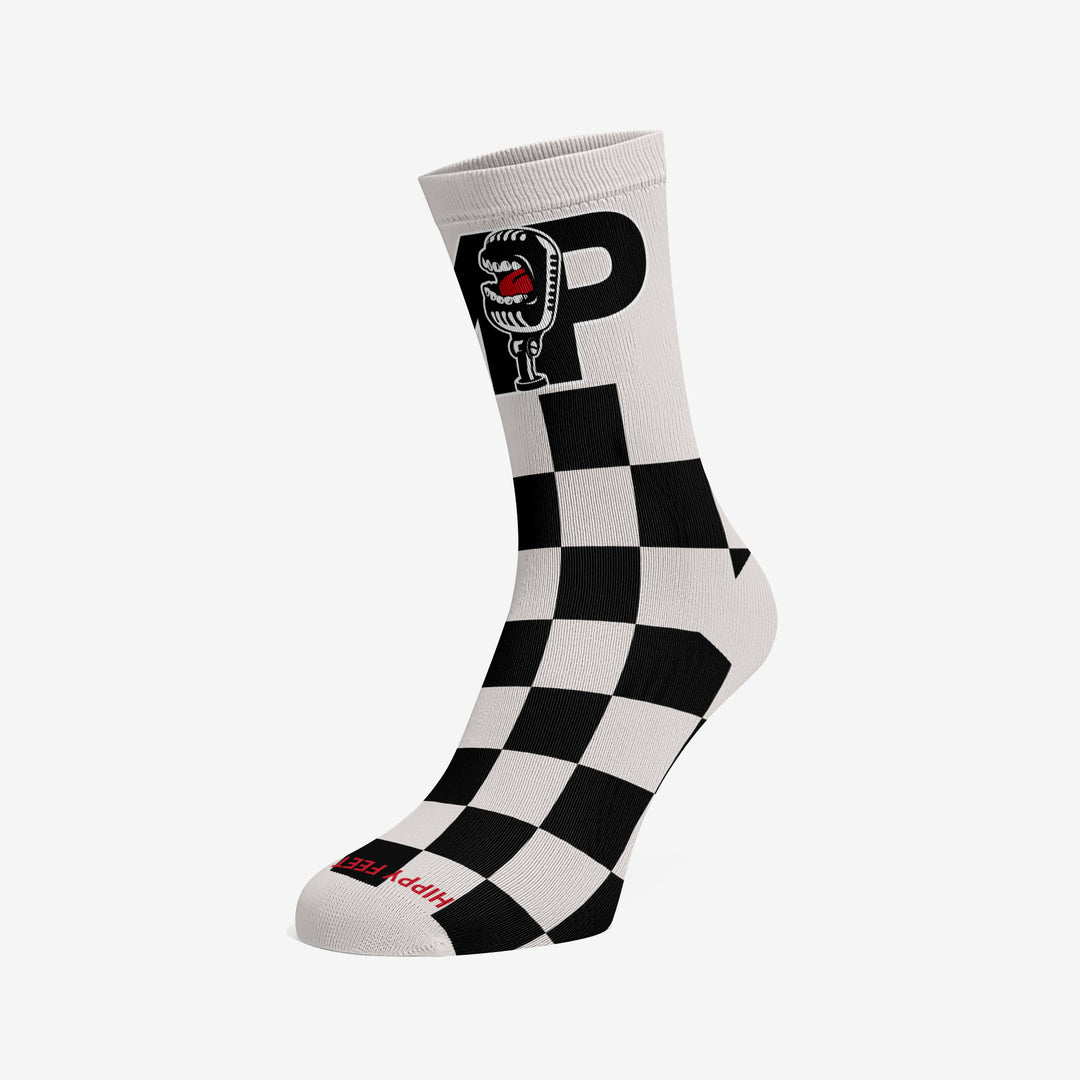 Mad Mic Socks (White)