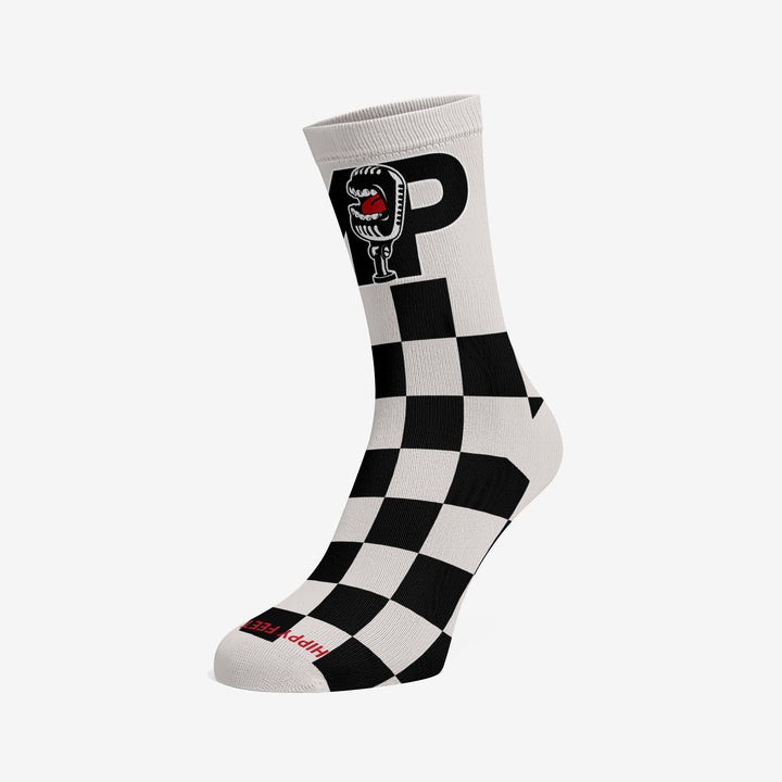 Mad Mic Socks (White)