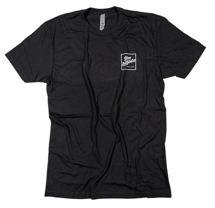Stay Authentic Tee (Black &amp; White) - XS/S/M ONLY
