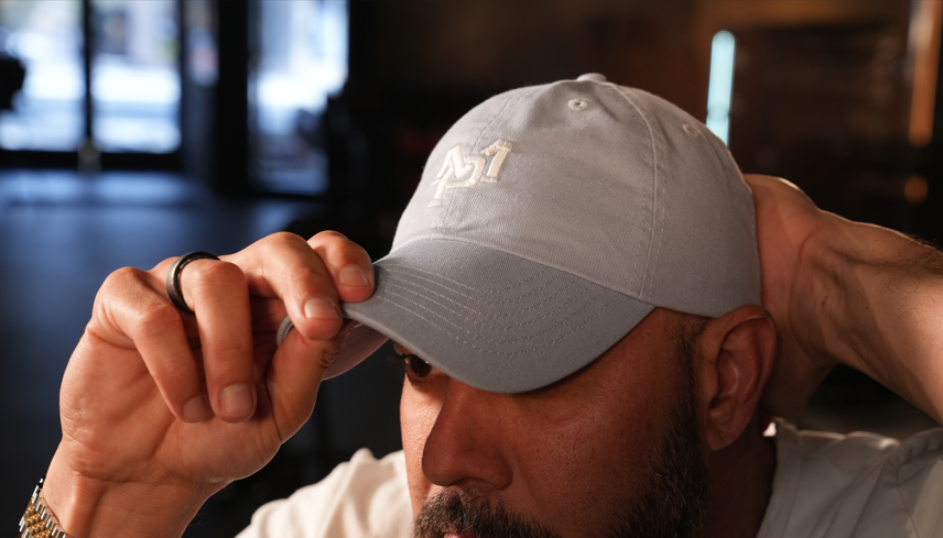 MP Dad Cap (Light Blue/White)