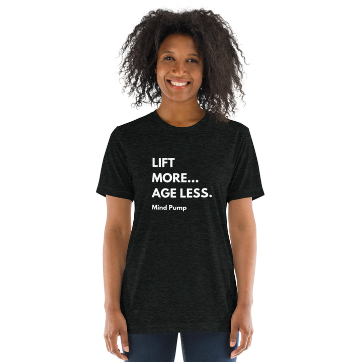 Lift More... Age Less Tee (Charcoal)