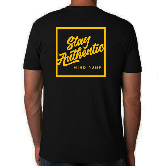 Stay Authentic Tee (Black)
