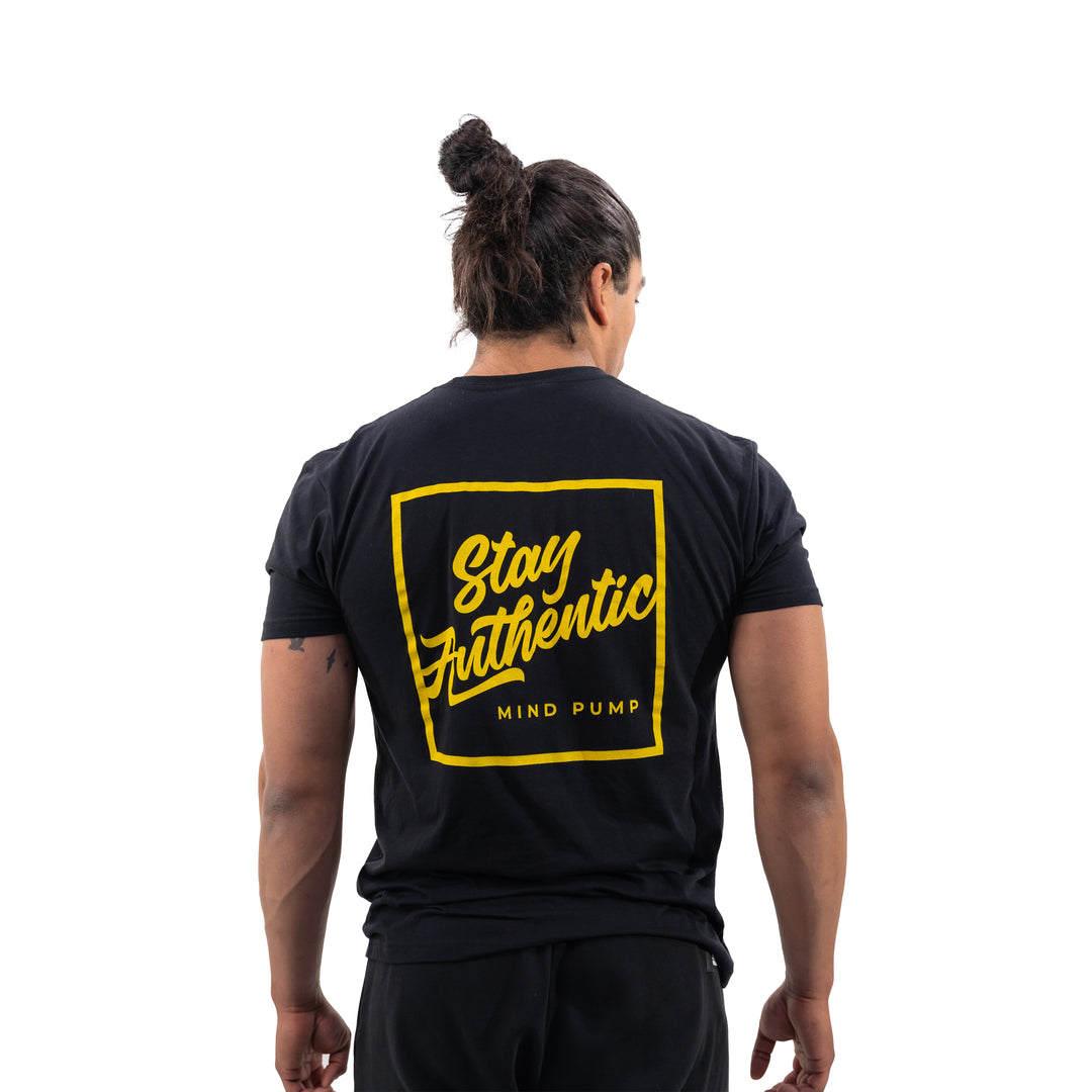 Stay Authentic Tee (Black)